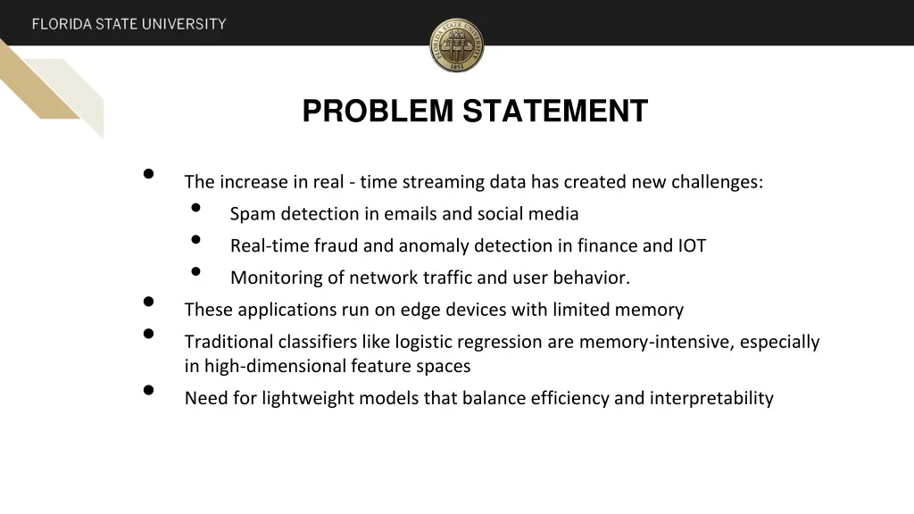 problem statement