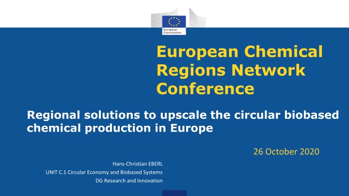 european chemical regions network conference