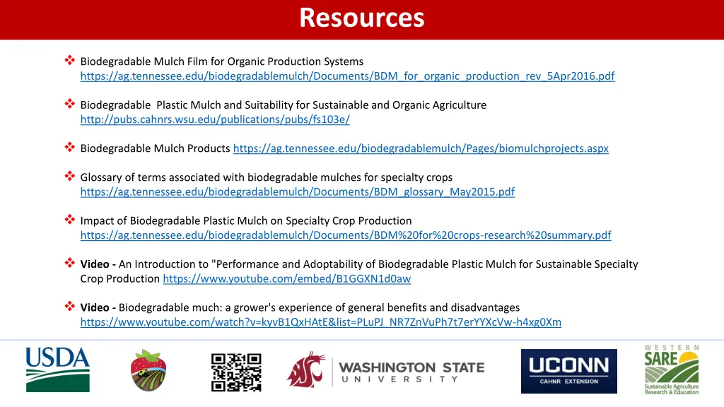 resources