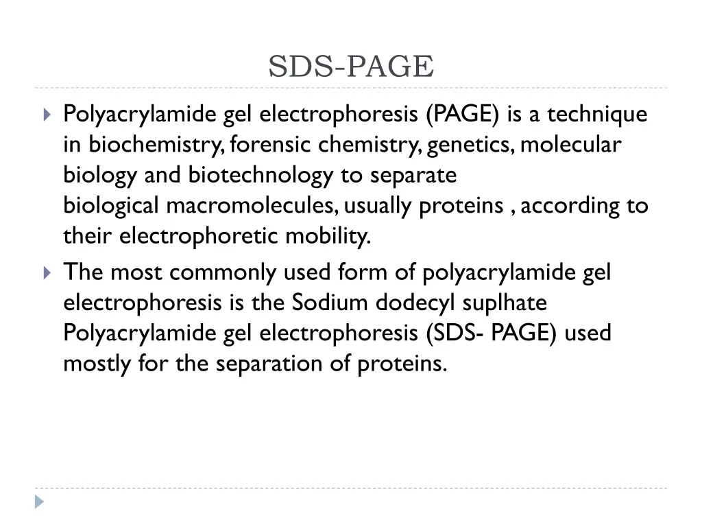 sds page