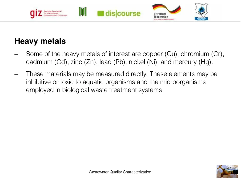 heavy metals