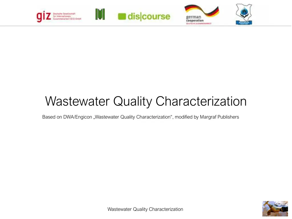 wastewater quality characterization