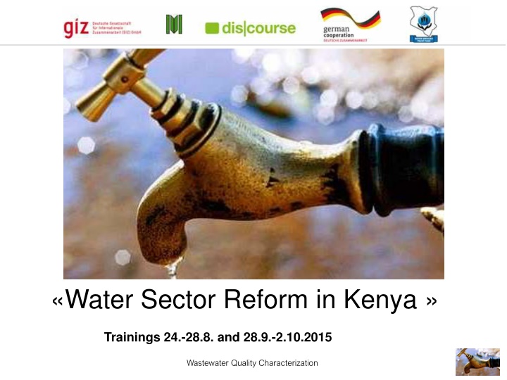 water sector reform in kenya