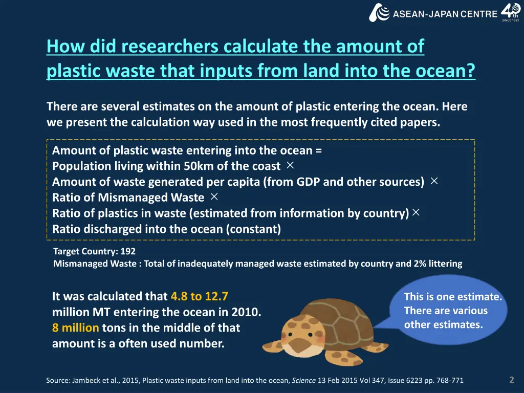 how did researchers calculate the amount