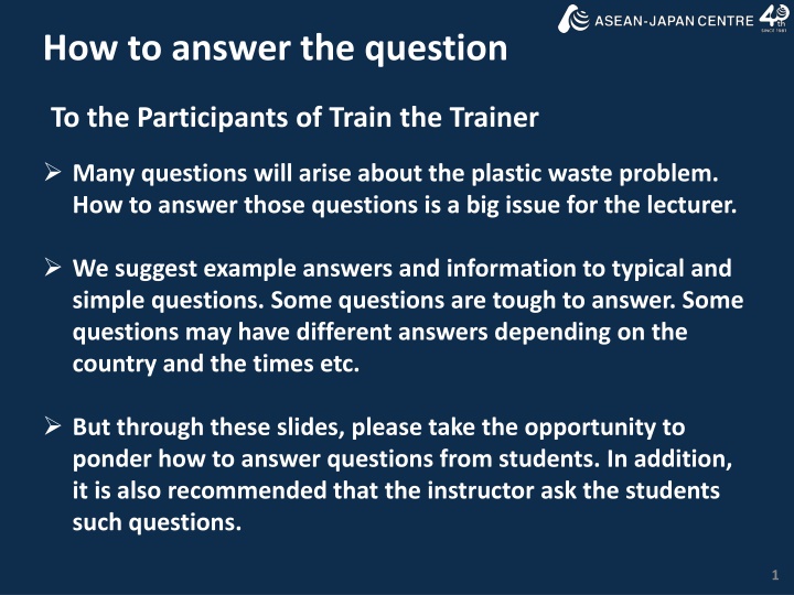 how to answer the question