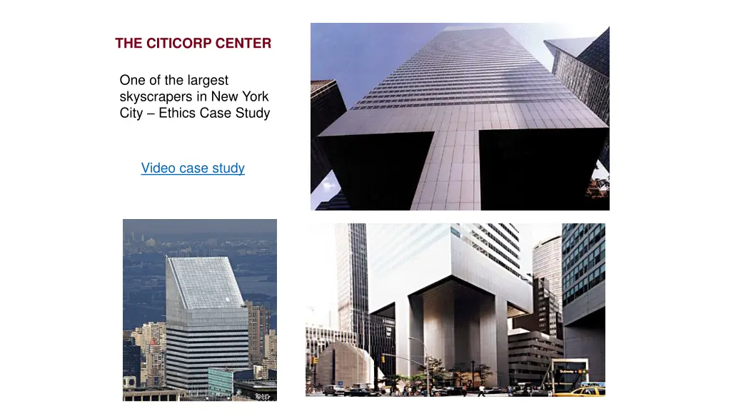 the citicorp center