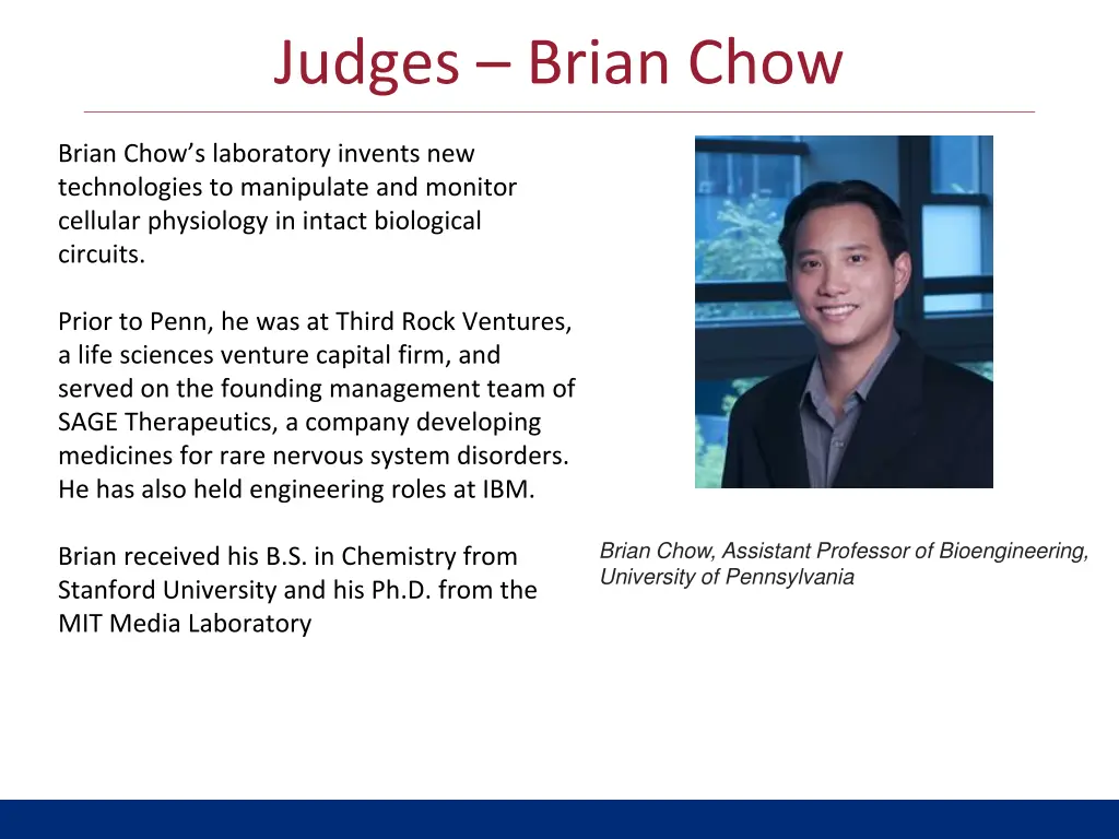judges brian chow