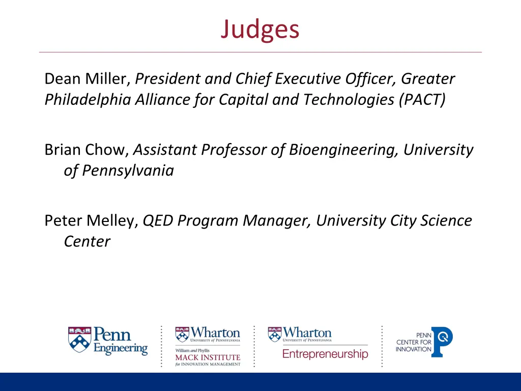 judges