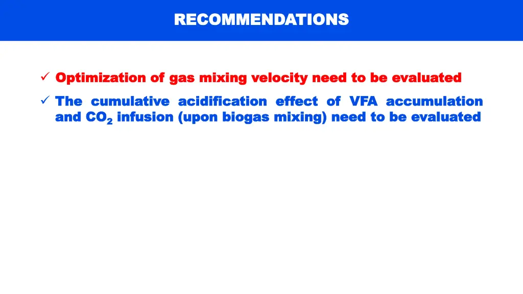 recommendations recommendations