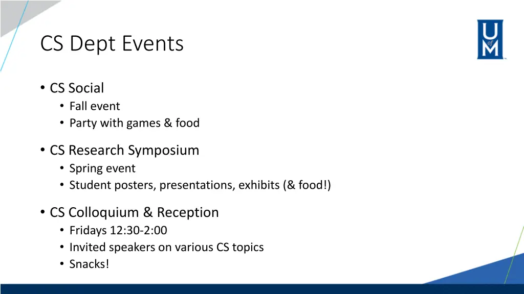 cs dept events