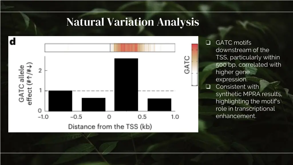 natural variation analysis
