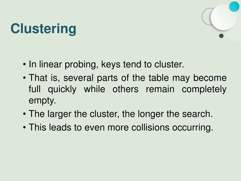 clustering