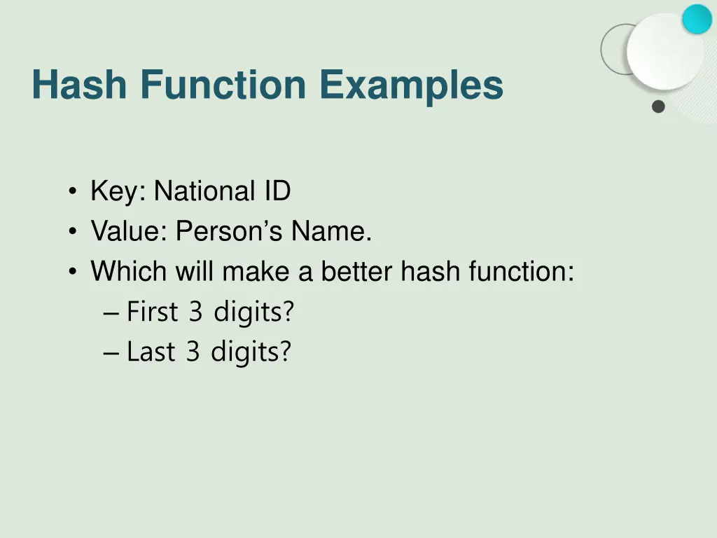 hash function examples 1
