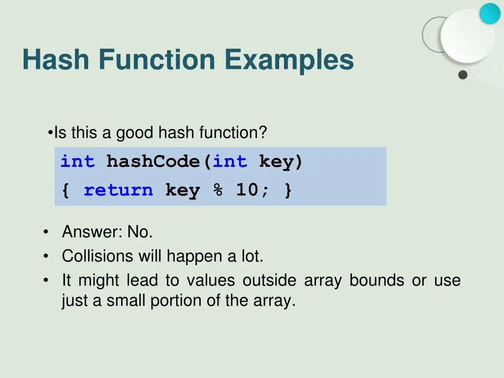hash function examples 2