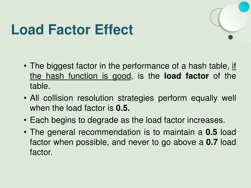 load factor effect