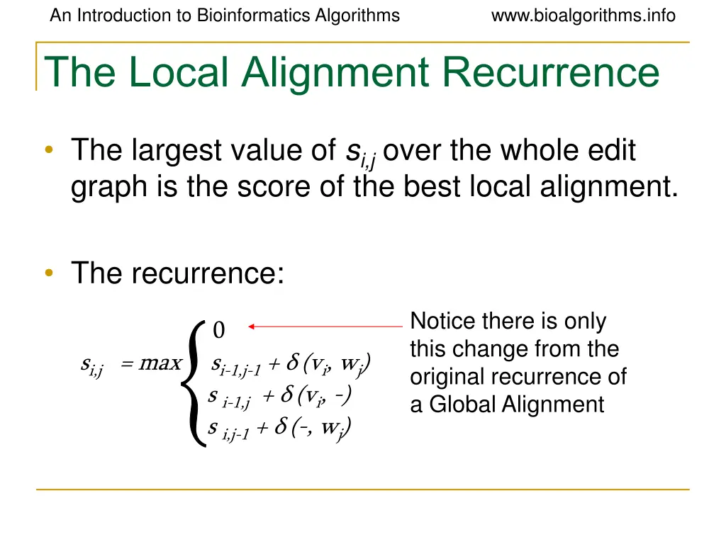 an introduction to bioinformatics algorithms 41
