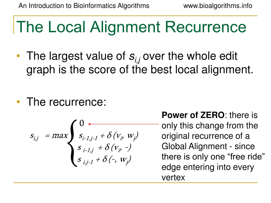 an introduction to bioinformatics algorithms 42