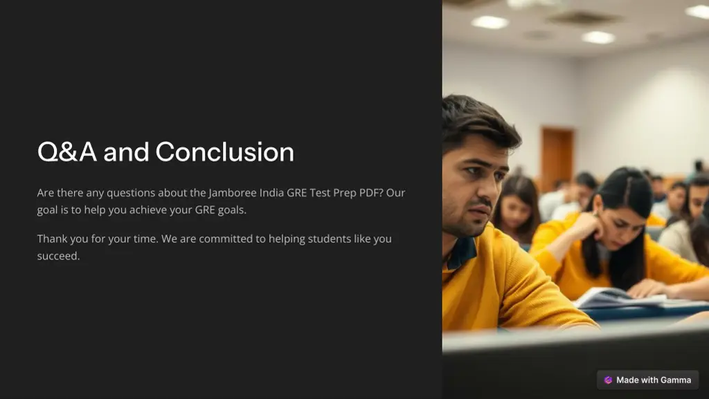 q a and conclusion