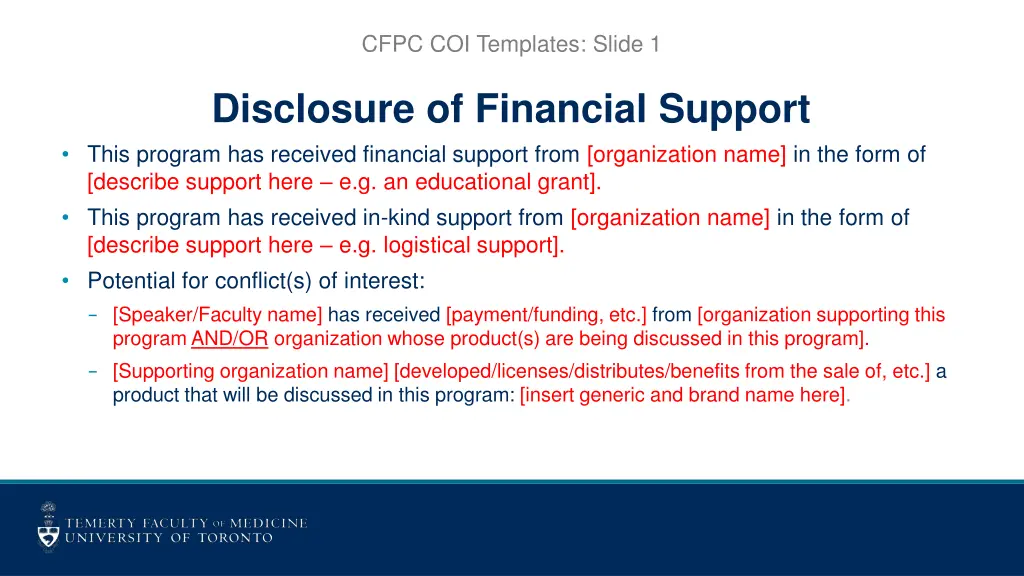 cfpc coi templates slide 1
