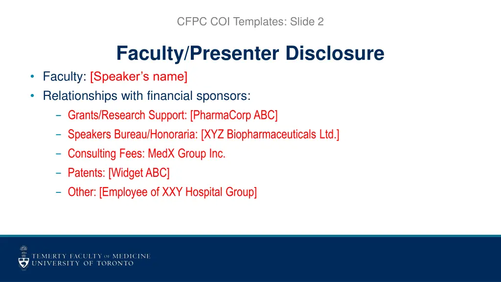 cfpc coi templates slide 2