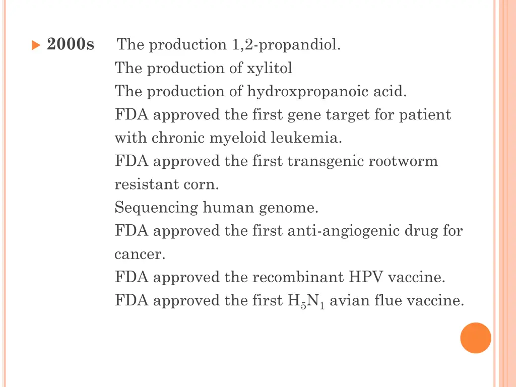 2000s the production 1 2 propandiol