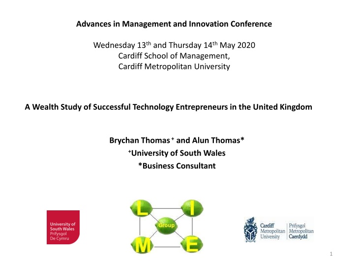 advances in management and innovation conference