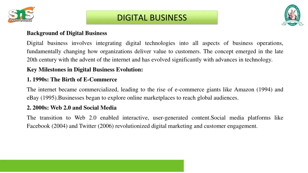 digital business