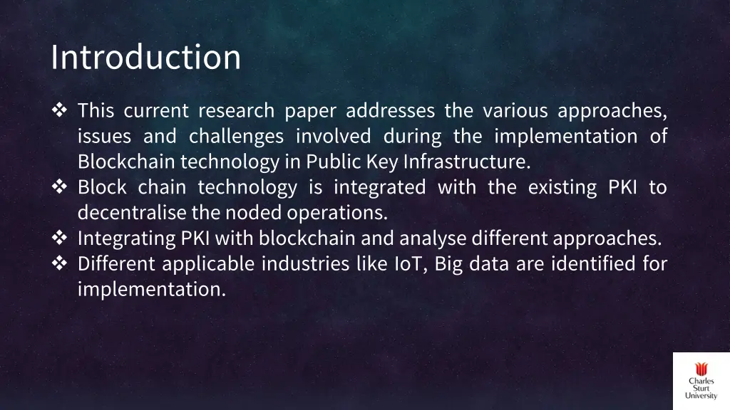 introduction
