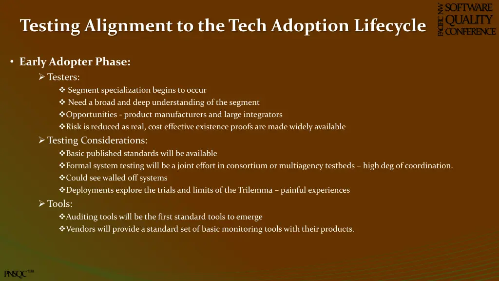 software quality conference 13
