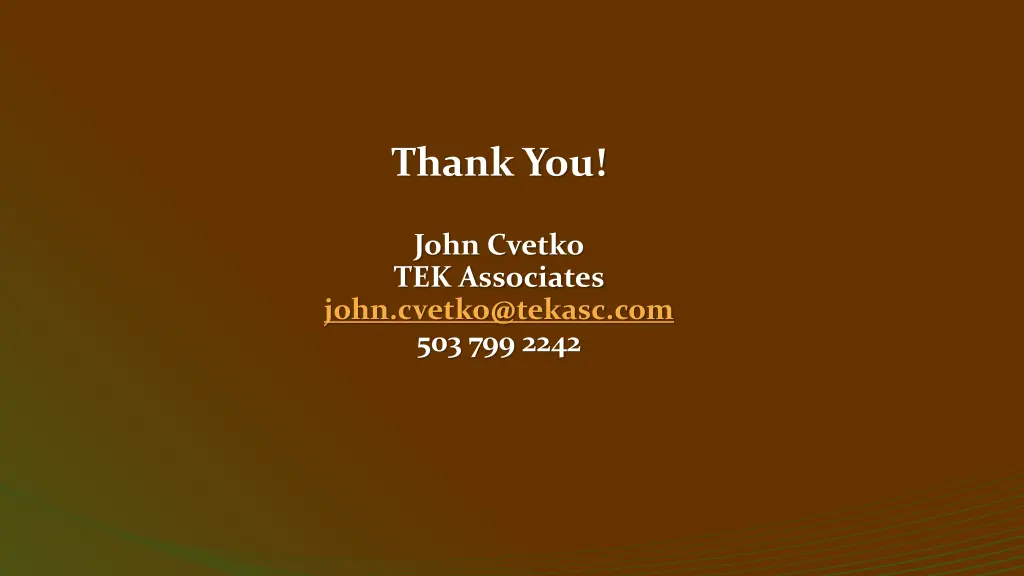thank you