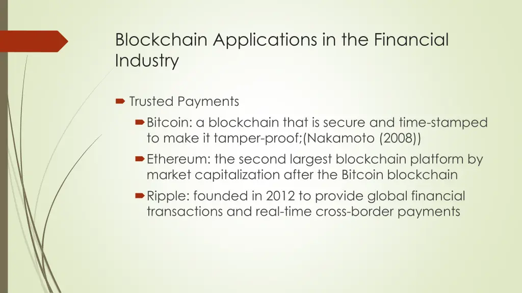 blockchain applications in the financial industry 1