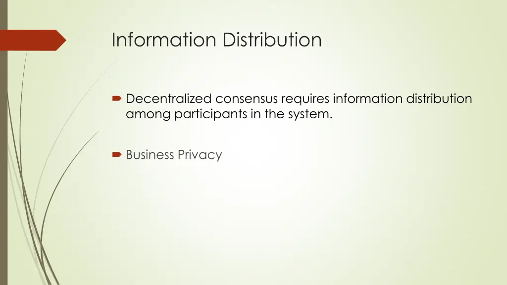information distribution