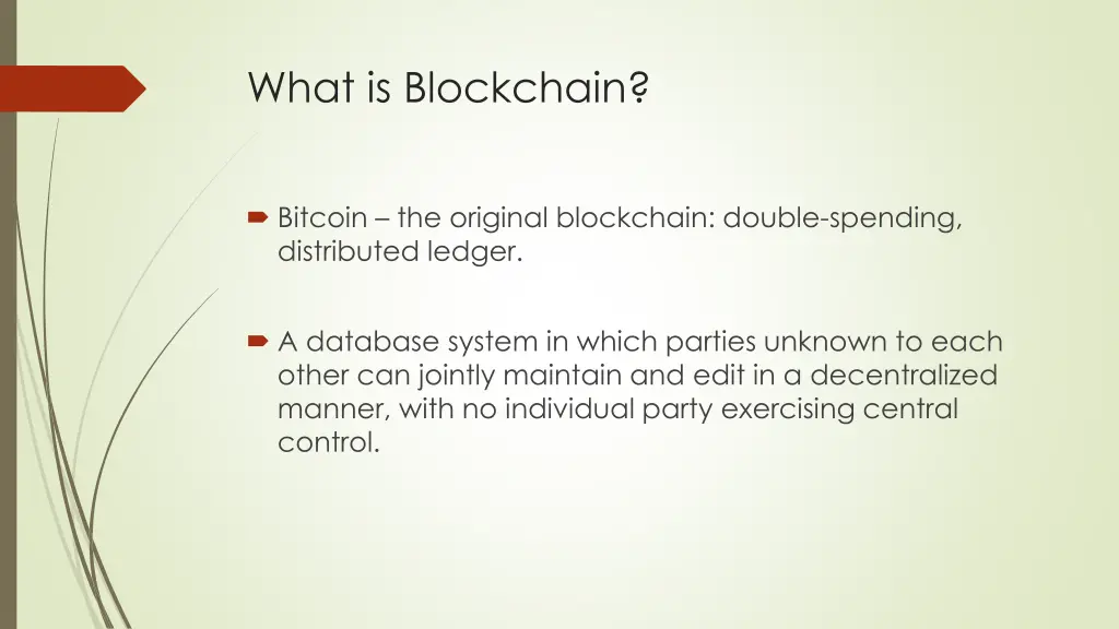 what is blockchain