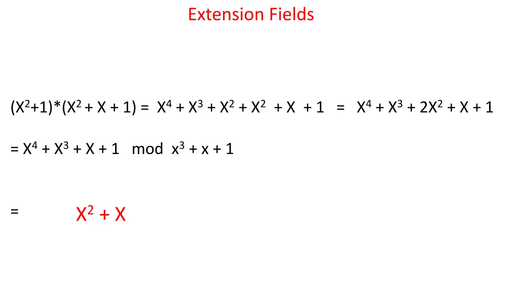extension fields 10