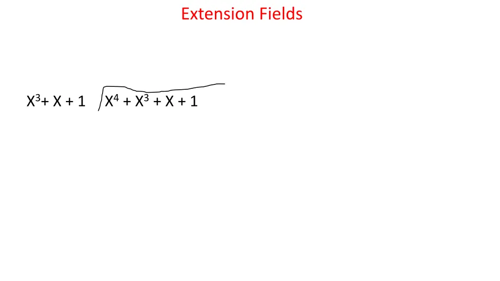 extension fields 8