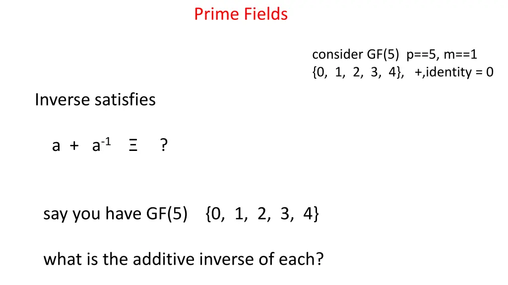 prime fields 3