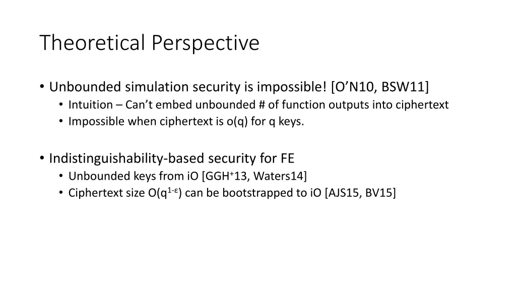 theoretical perspective