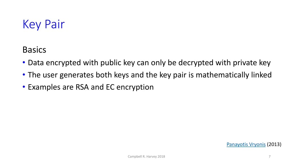 key pair