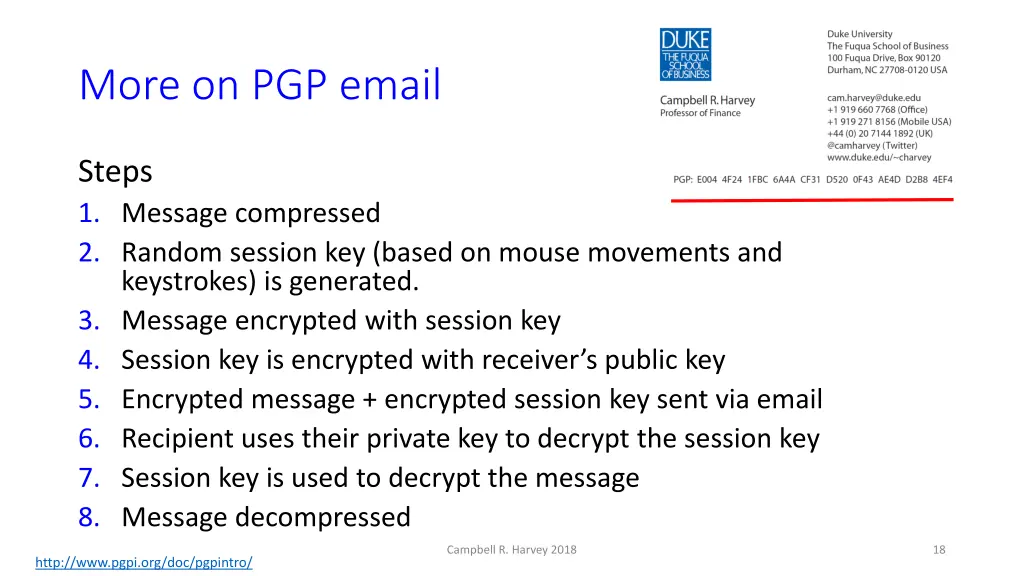 more on pgp email