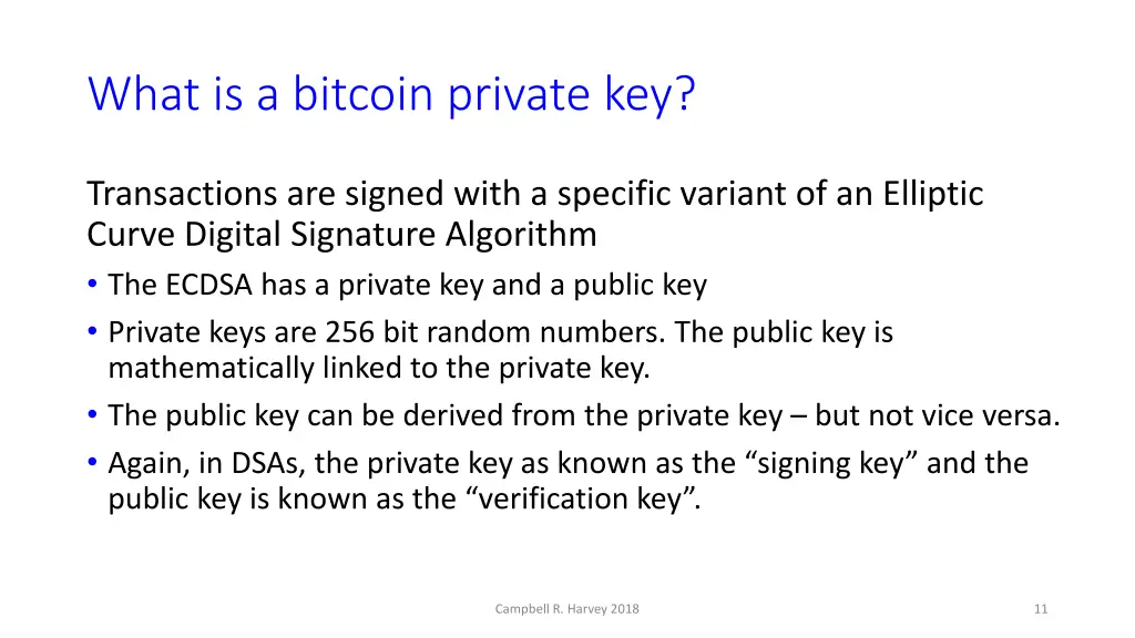 what is a bitcoin private key