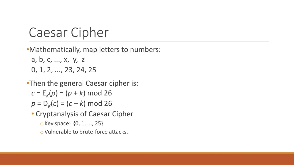 caesar cipher 1