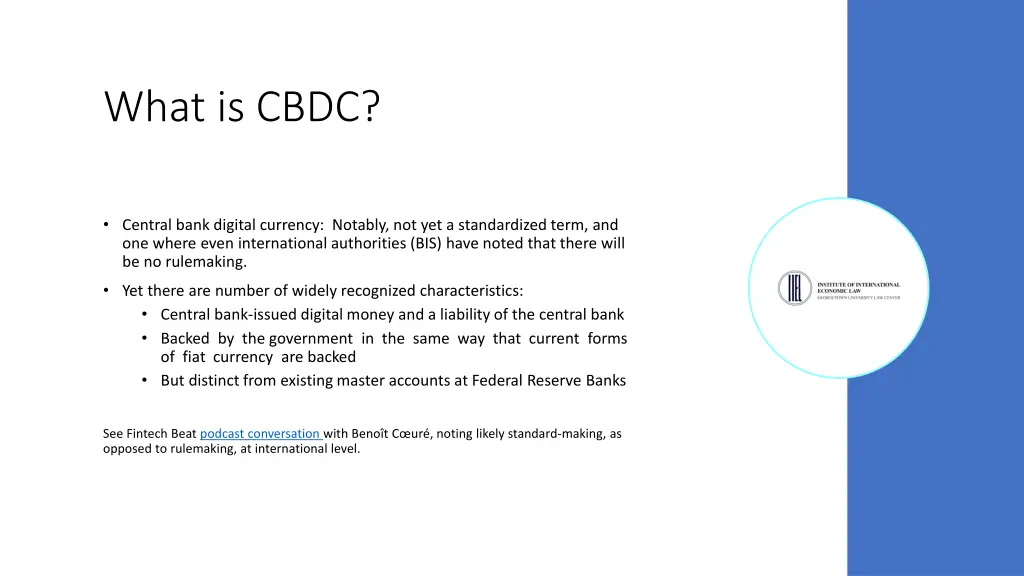 what is cbdc