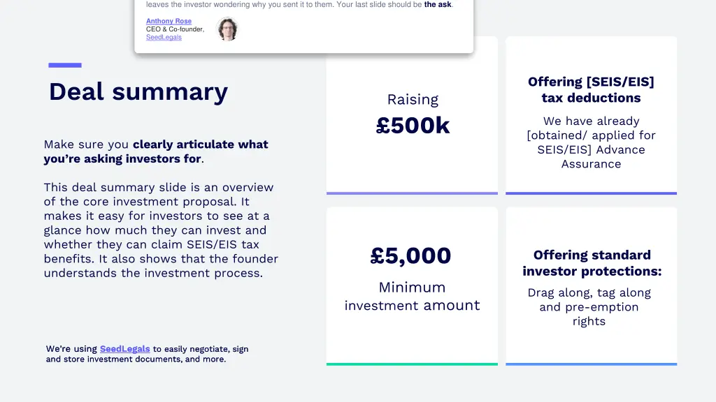 often you see a brilliant slide deck that ends