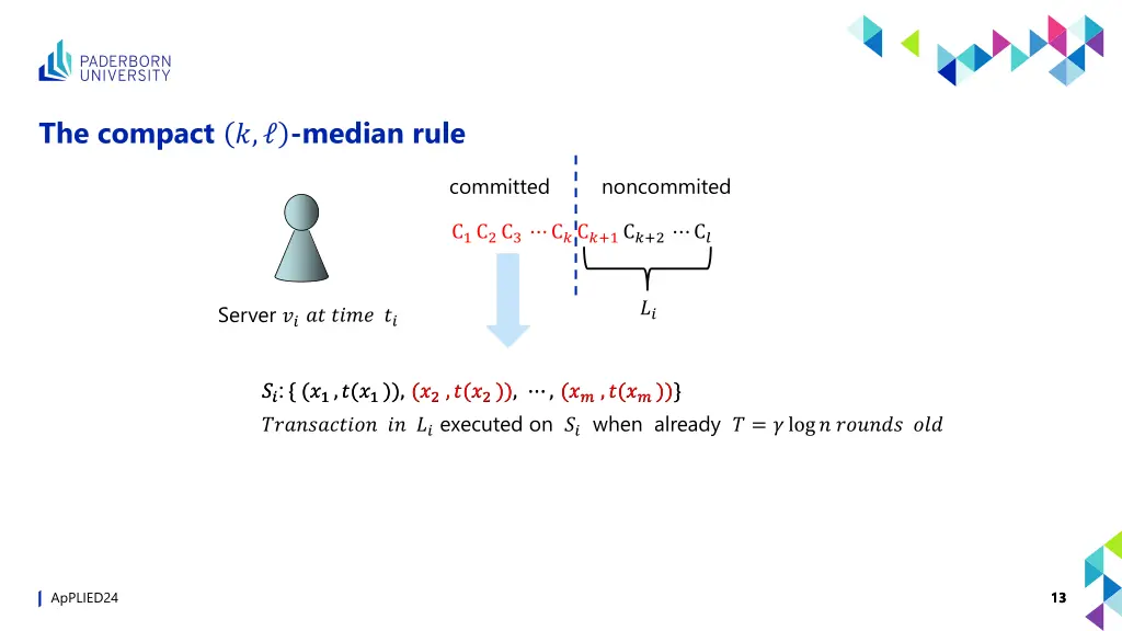 the compact median rule 1