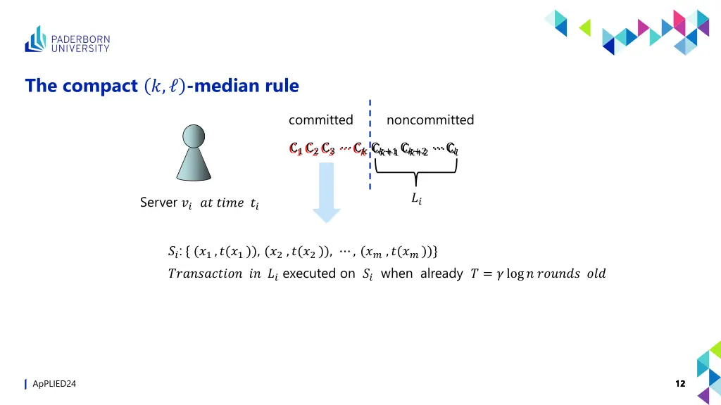 the compact median rule