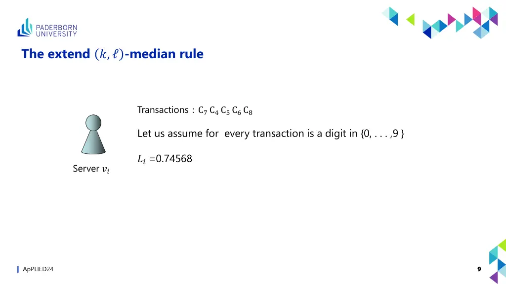 the extend median rule