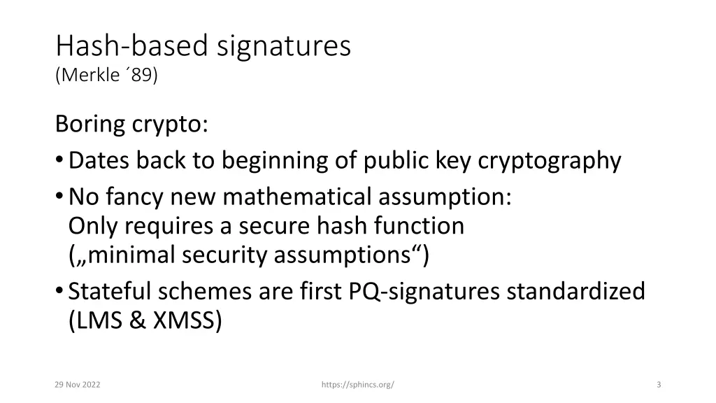 hash based signatures merkle 89