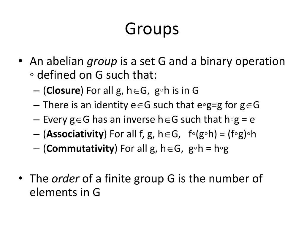 groups 1