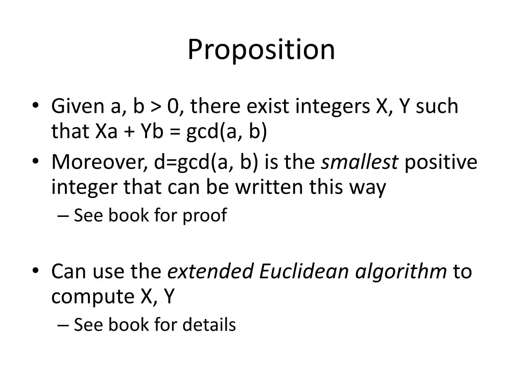 proposition