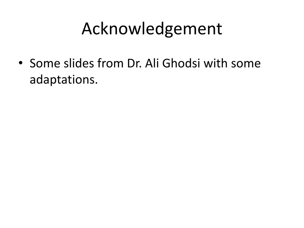 acknowledgement